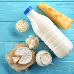 Latte e prodotti lattiero-caseari